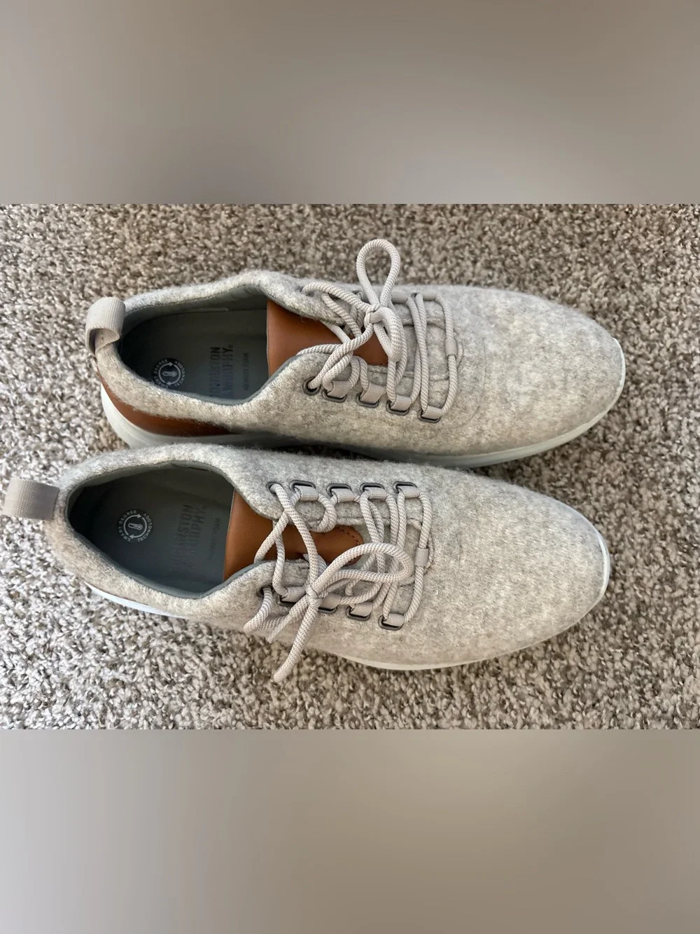 Men’s Johnston & Murphy Lace-Up Wool Sneakers